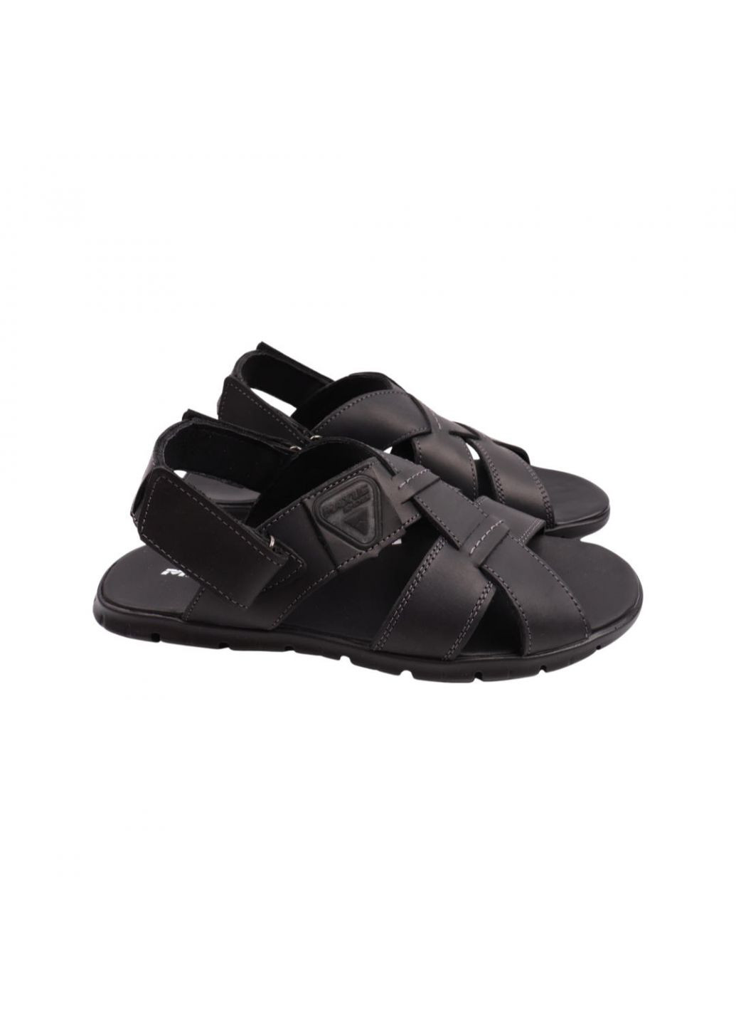 Сандалі чоловічі чорні натуральна шкіра Maxus Shoes 106-22lbc (257444476)