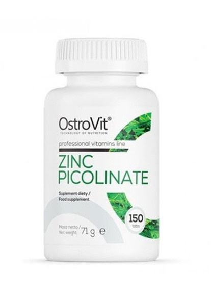 Zinc Picolinate 150 Tabs Ostrovit (256724230)