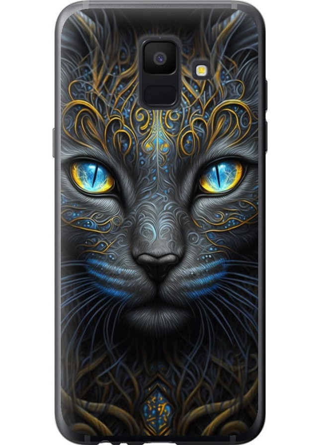 2D пластиковый чехол 'Кошка' для Endorphone Samsung Galaxy A6 2018 (257833589)