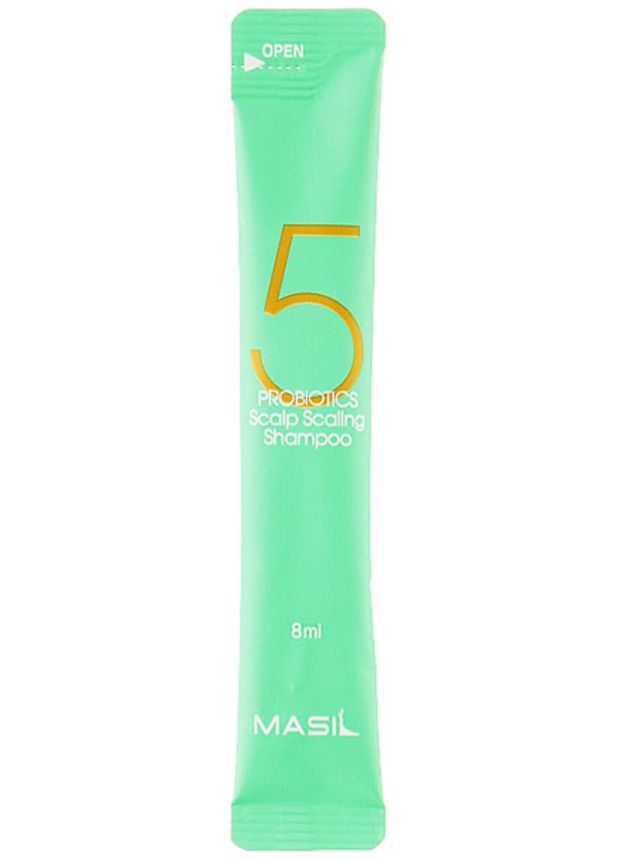 Шампунь для глубокого очищения кожи головы 5 Probiotics Scalp Scaling Shampoo 8 ml MASIL (267158917)