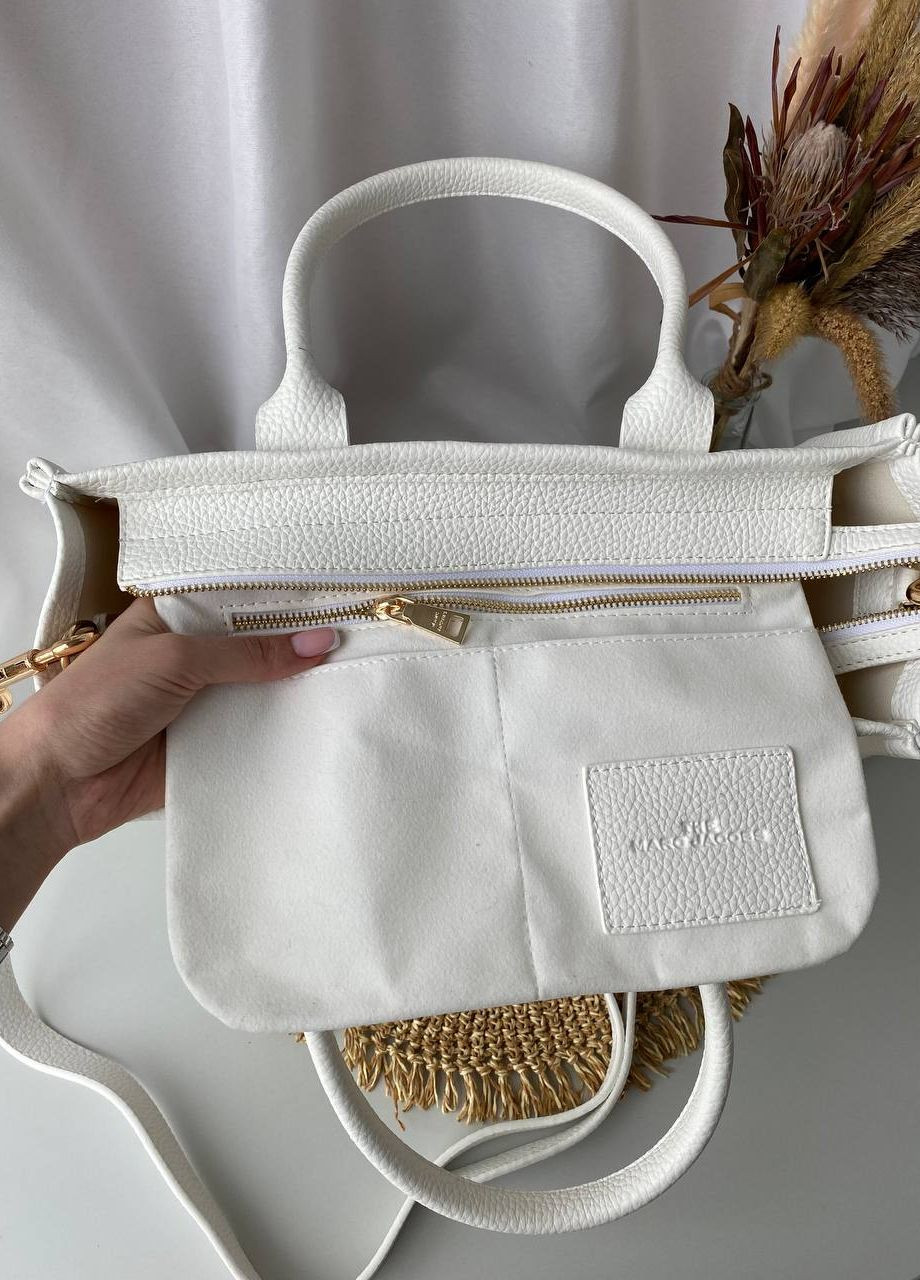 Сумка женская 13002 Marc Jacobs tote bag white (260375993)