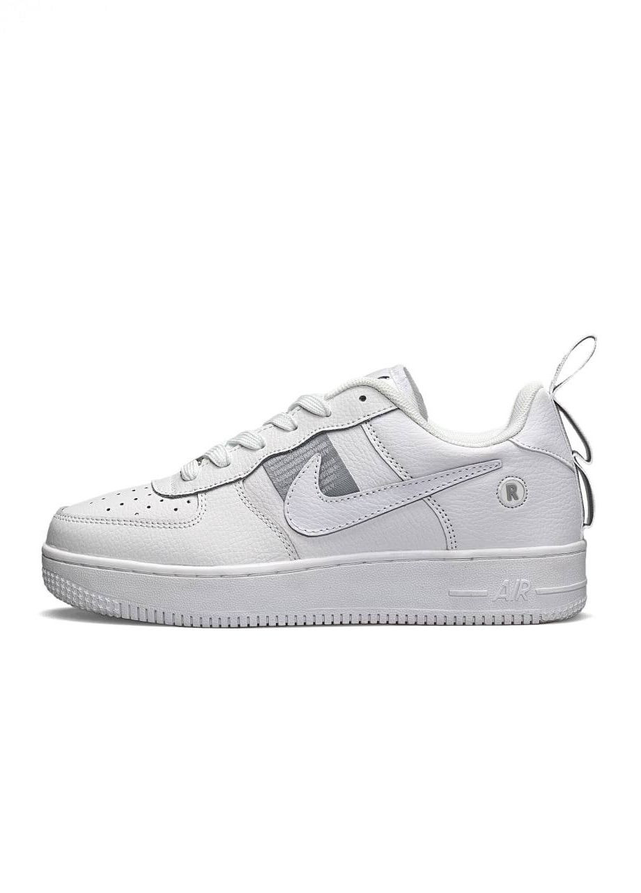 Білі осінні кросівки жіночі, вьетнам Nike Air Force Utility Low White