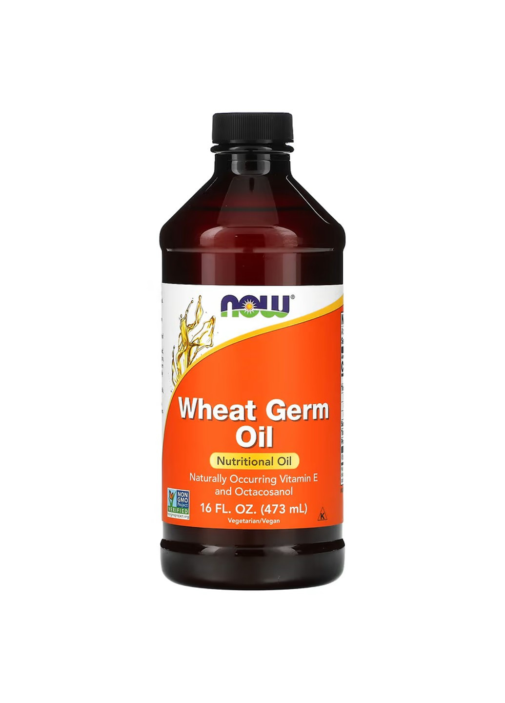 Масло Ростков Пшеницы с Витамином Е Wheat Germ Oil - 473 мл Now Foods (269461828)