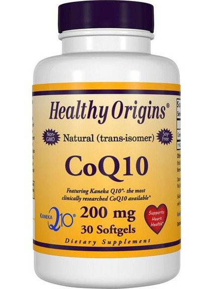CoQ10 200 mg 30 Softgels HO35047 Healthy Origins (256723896)