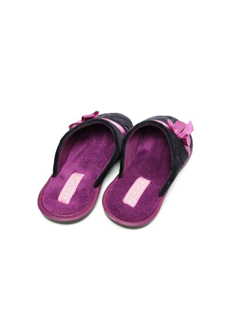 Фиолетовые домашние тапочки женские фиолетовые 88-1 Белста