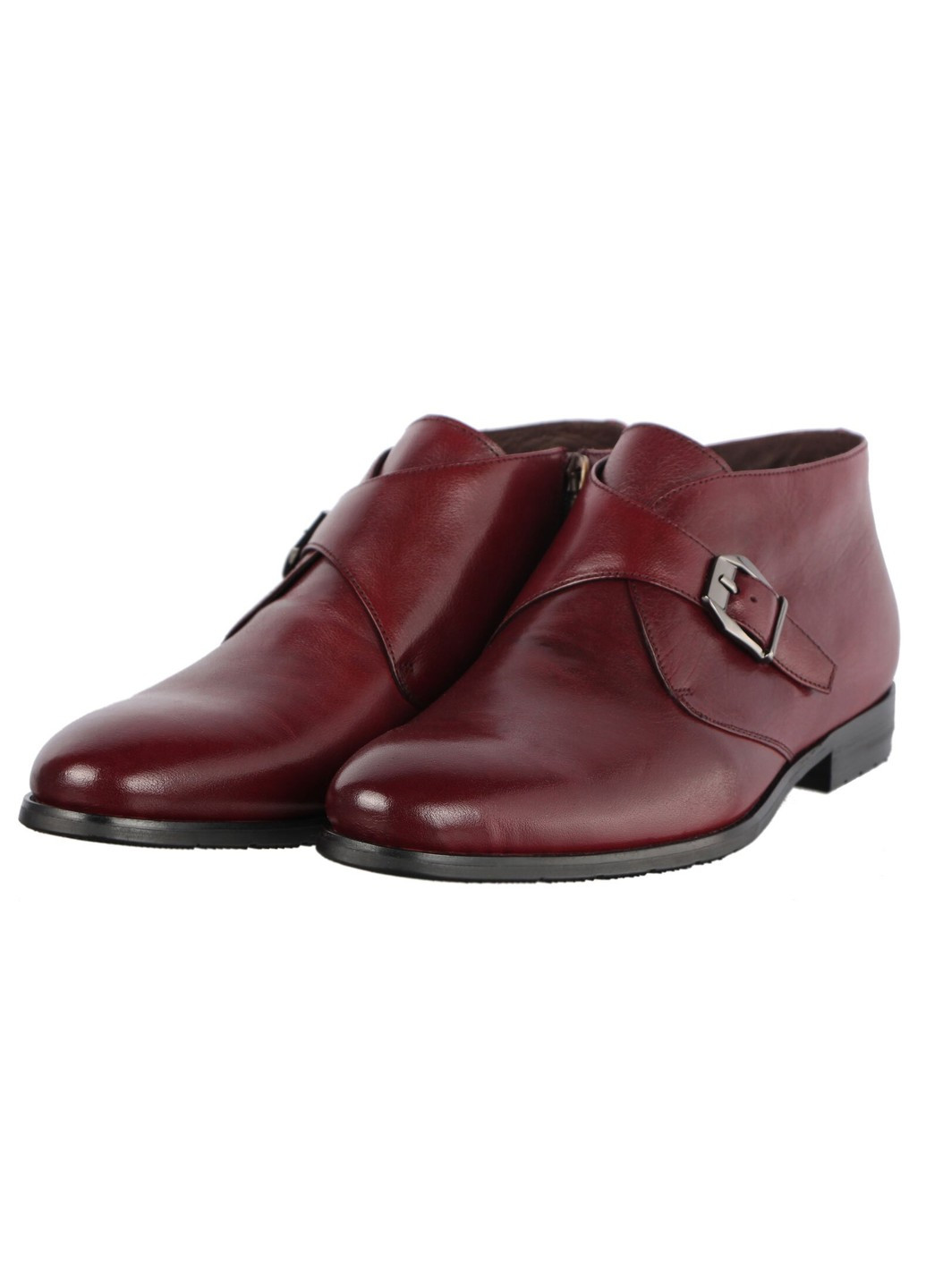 Бордовые осенние мужские ботинки классические 228336 Lido Marinozzi