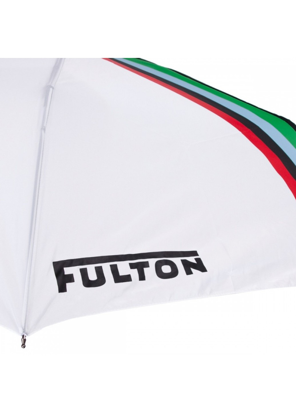 Чорна чоловіча парасолька machine g842 відкритий та закритий jumbo-2 jumbo stripe Fulton велика (262087086)