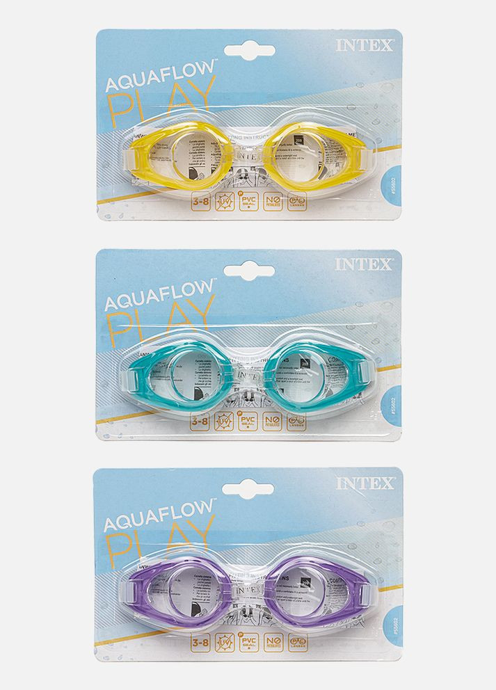 Очки для плавания цвет разноцветный 00-00005065 Intex (260510021)