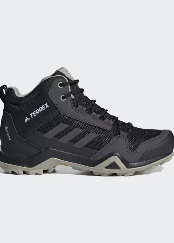 Чорні зимовий жіночі черевики кросівки terrex ax3 mid. (24.6-25 см) оригінал adidas Terrex AX3 Mid Gore-Tex