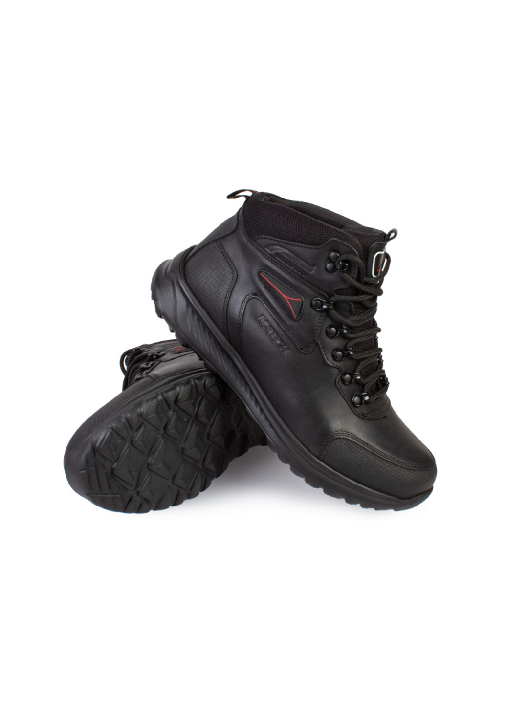 Черные зимние ботинки мужские бренда 9501062_(1) ModaMilano