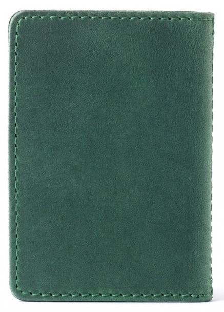 Кожаная обложка на id паспорт, для документов (права, техпаспорт) Villini 017 Зелёный Martec (259164684)