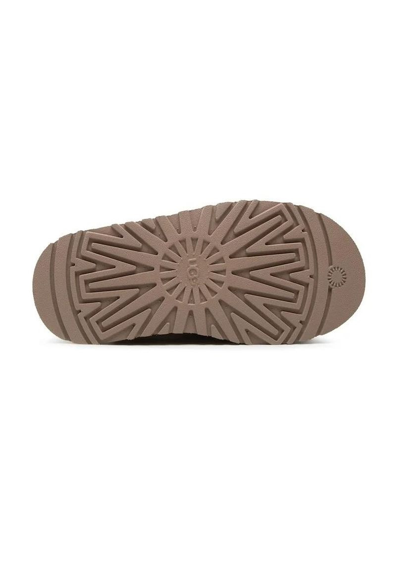 Рожеві уггі міні UGG dune mini buckle boot chocolate (262088519)