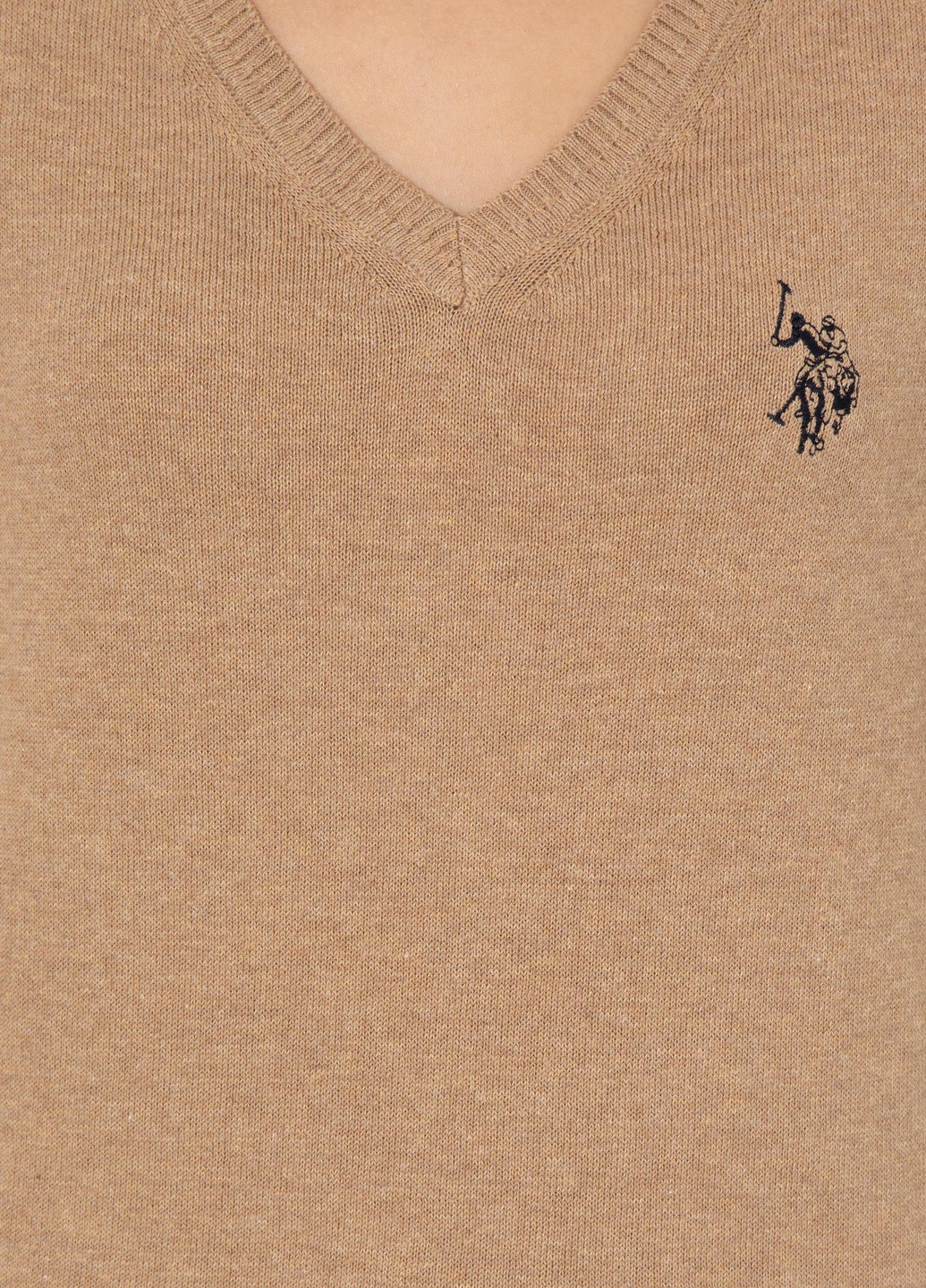 Бежевый свитер женский U.S. Polo Assn.