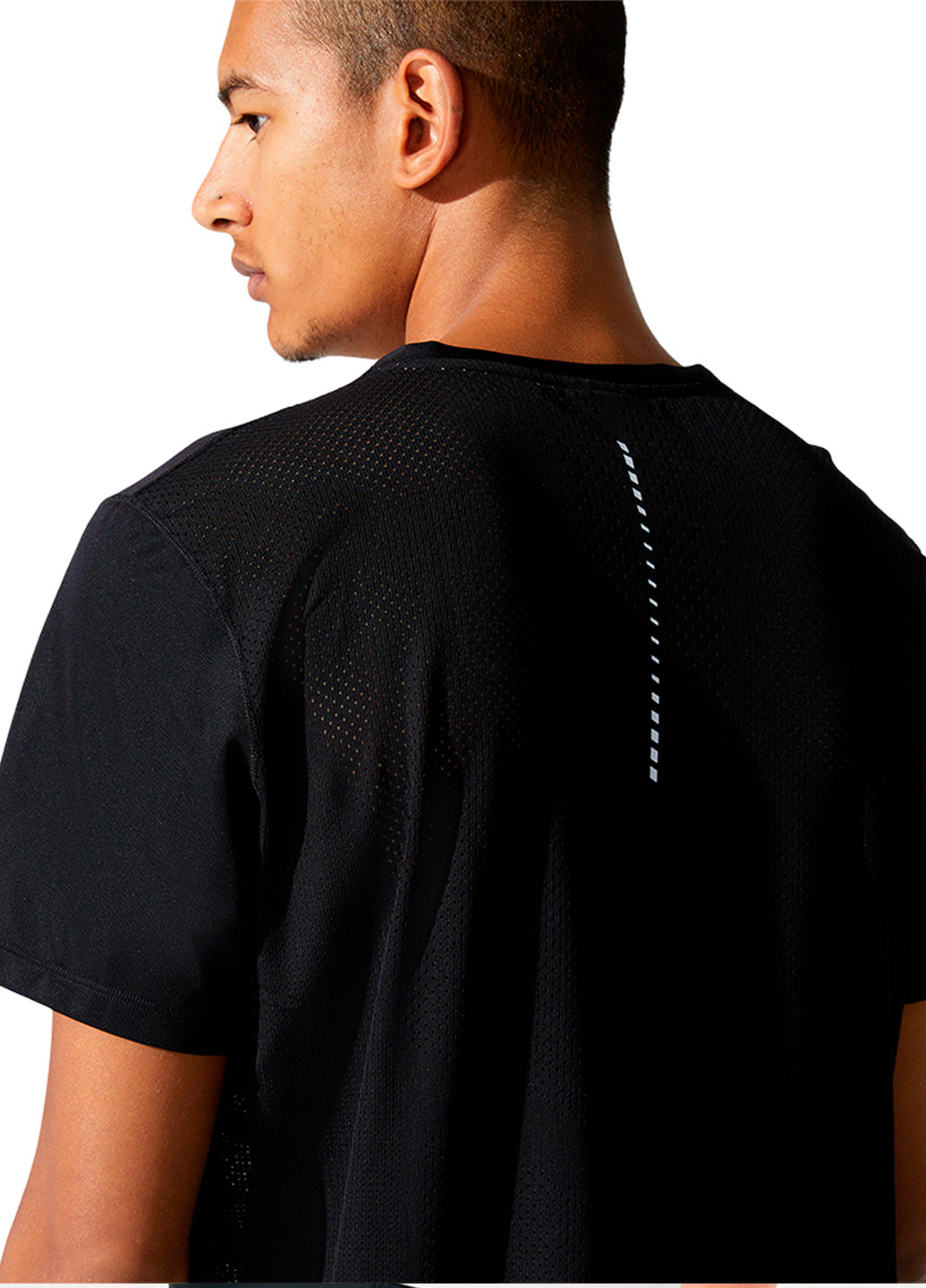 Черная мужская футболка Asics Ventilate