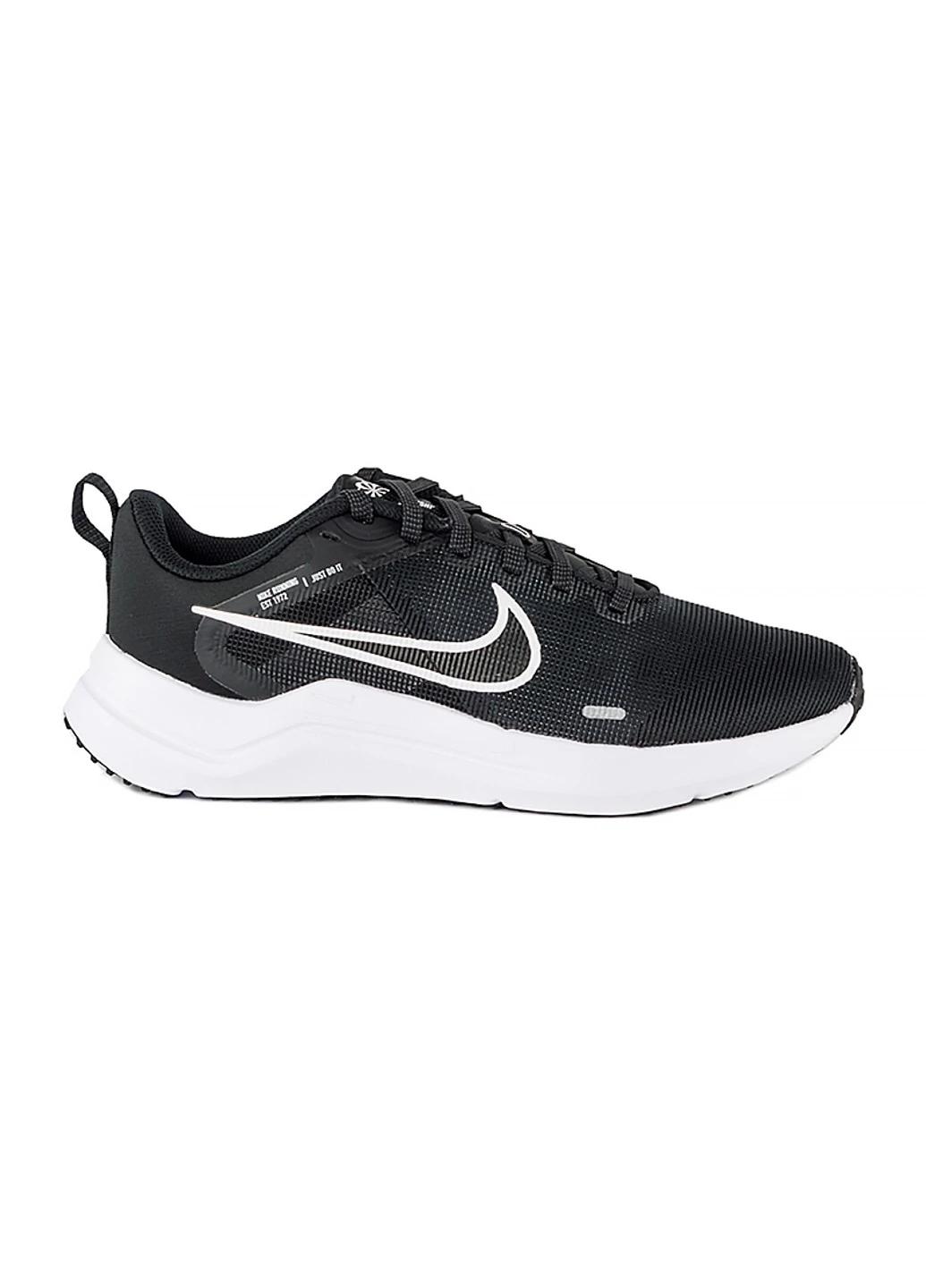 Кроссовки W DOWNSHIFTER 12 Nike чёрные демисезоны (259353449)