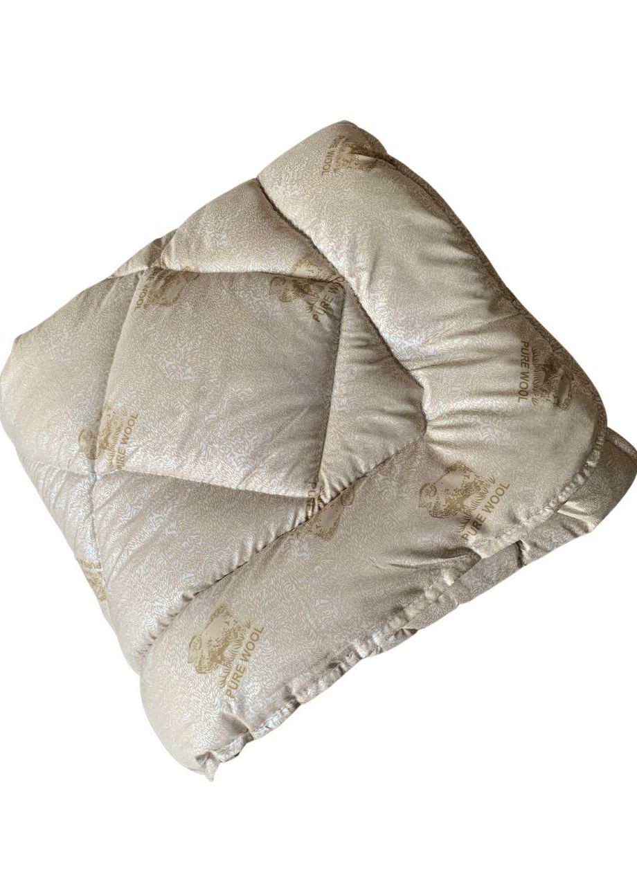 Одеяло зимнее Wool Полуторный размер 150х220 No Brand (271534022)