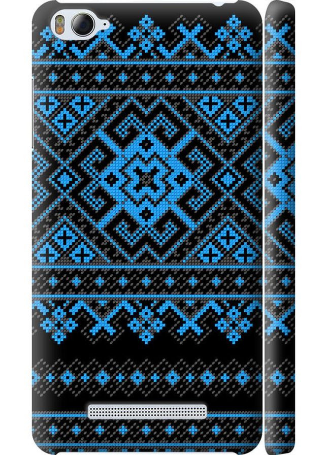 3D пластиковый матовый чехол 'Вышиванка 44' для Endorphone Xiaomi Mi4i (269346169)