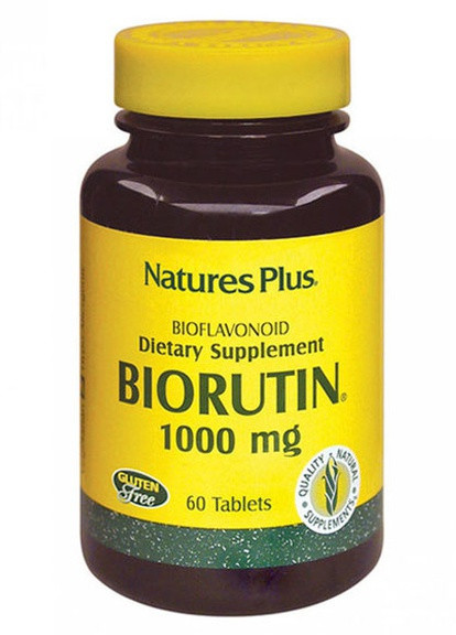 Nature's Plus BioRutin 1000 mg 60 Tabs Natures Plus (257252507)