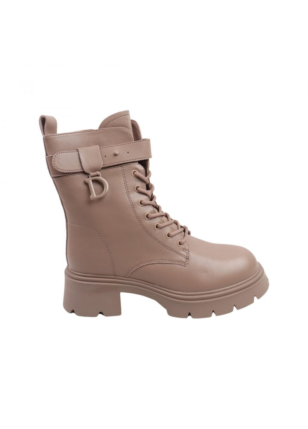 ботинки женские капучино натуральная кожа Renzoni