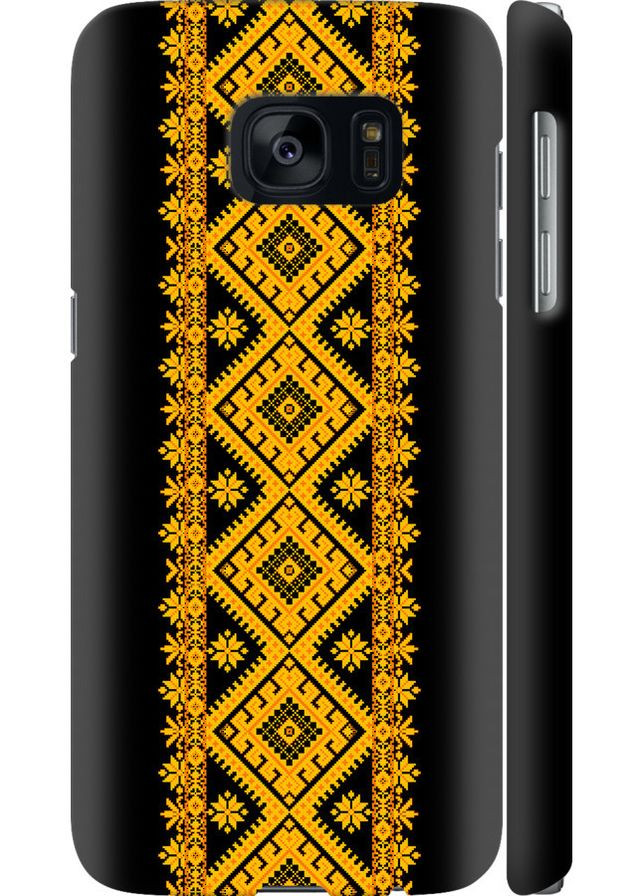 3D пластиковий матовий чохол 'Вишиванка 31' для Endorphone Samsung Galaxy S7 G930F (269354286)