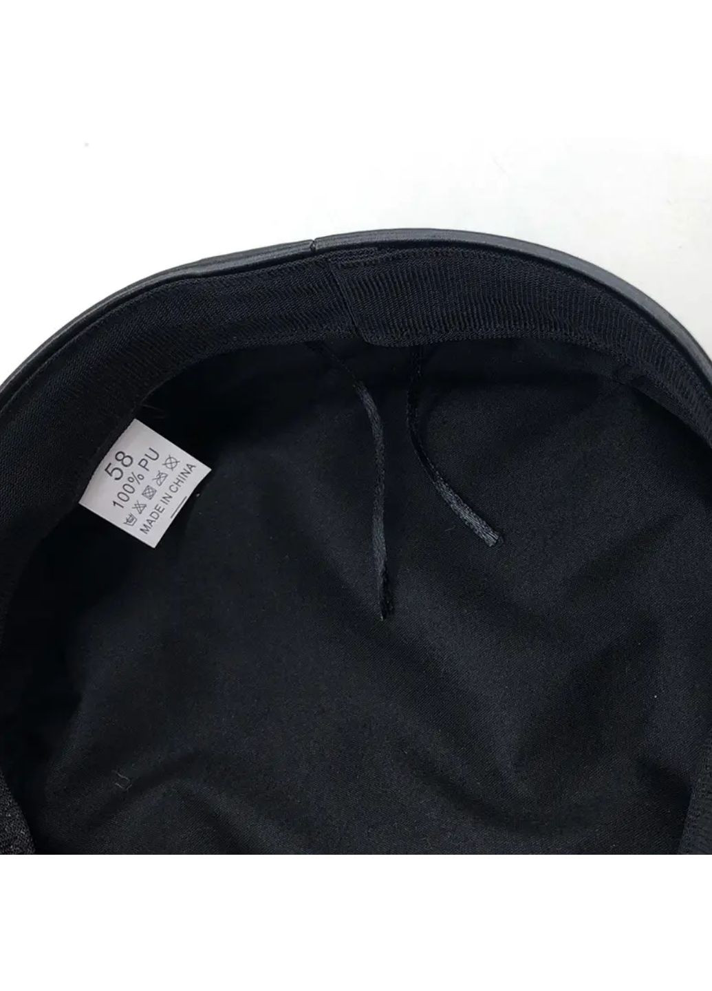 Жіночий берет-кепка (кепі) з козирком Синій 55-58р No Brand (266266410)