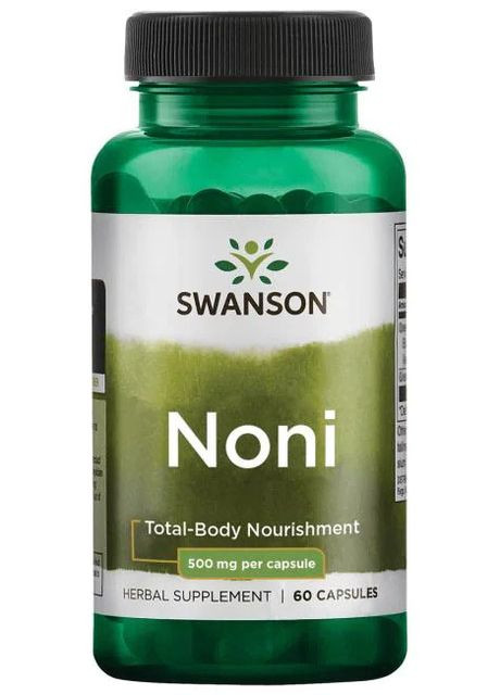 Ноні Noni 500 mg 60 Capsules Swanson (262890887)