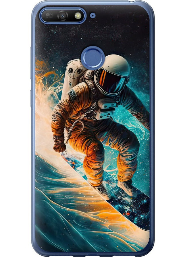 2D пластиковий чохол 'Сноубордист' для Endorphone Huawei Y6 Prime 2018 (258092344)