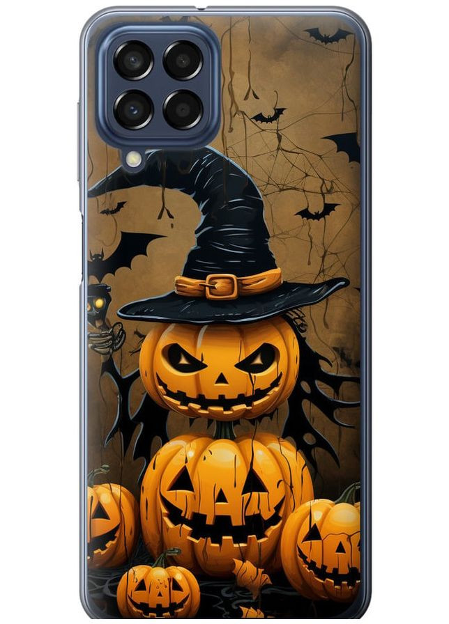 Силиконовый чехол 'Halloween 1' для Endorphone Samsung Galaxy M33 M336B (266807312)