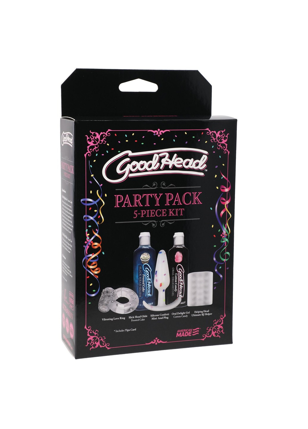 Набір Doc Johnson GoodHead - Party Pack - 5 Piece Kit ADDICTION (258470891)