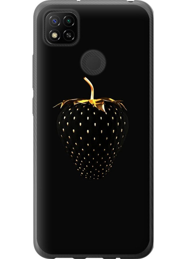 Силіконовий чохол 'Чорна полуниця' для Endorphone Xiaomi Redmi 9C (257953193)