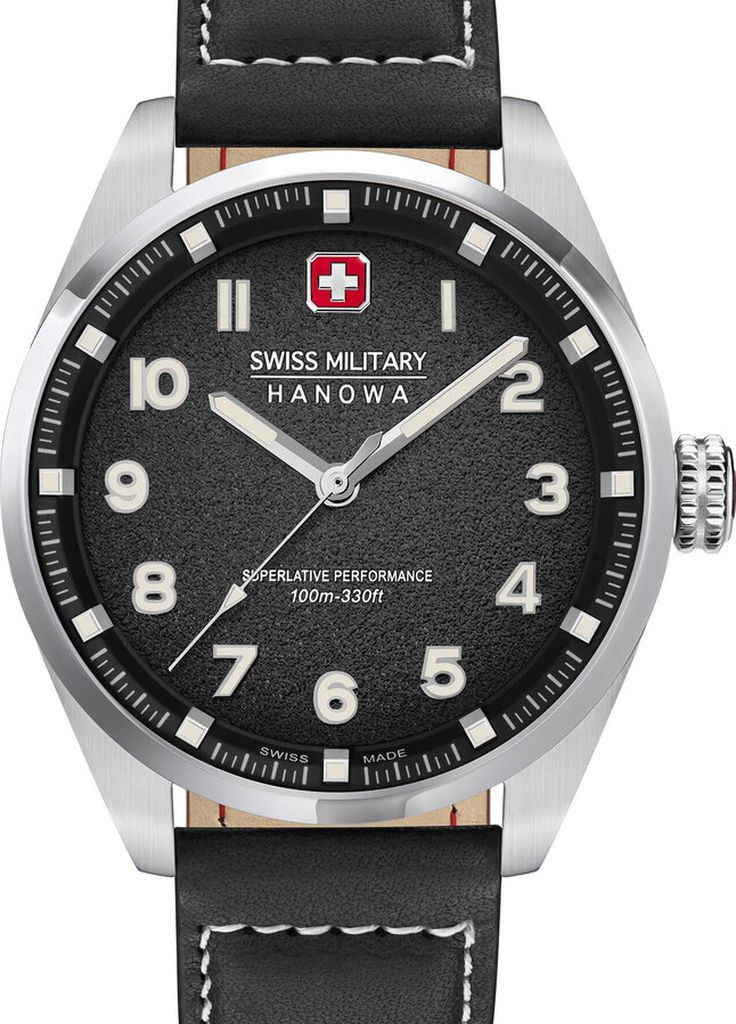 Часы Swiss Military Hanowa Greyhound SMWGA0001501 кварцевые спортивные Swiss Military-Hanowa (275929682)