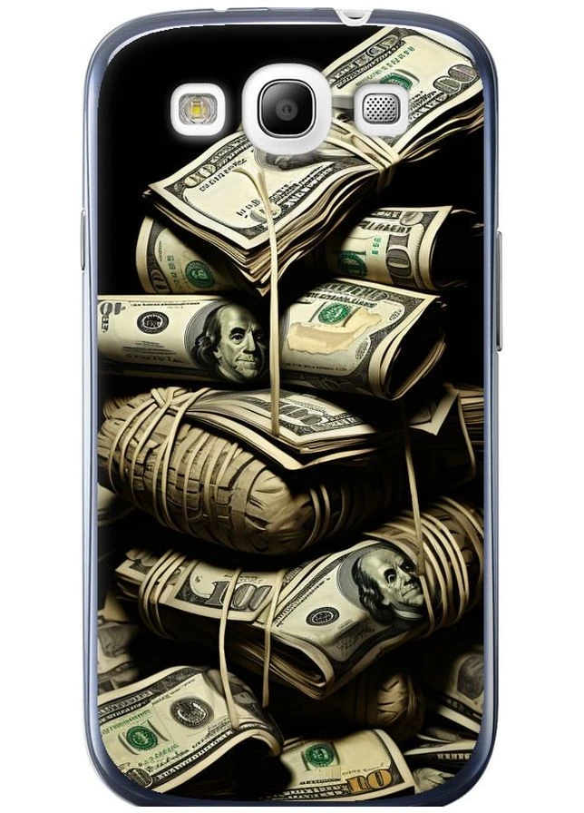 2D пластиковий чохол 'Великі гроші' для Endorphone Samsung Galaxy S3 i9300 (267318785)