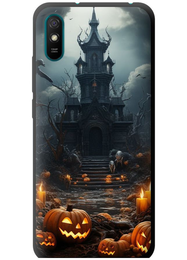 TPU чорний чохол 'Похмурий будинок' для Endorphone Xiaomi Redmi 9A (266809556)