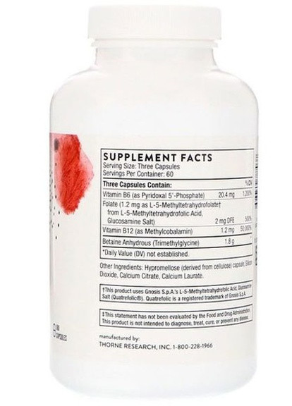 Methyl-Guard 180 Caps Thorne Research (256721848)