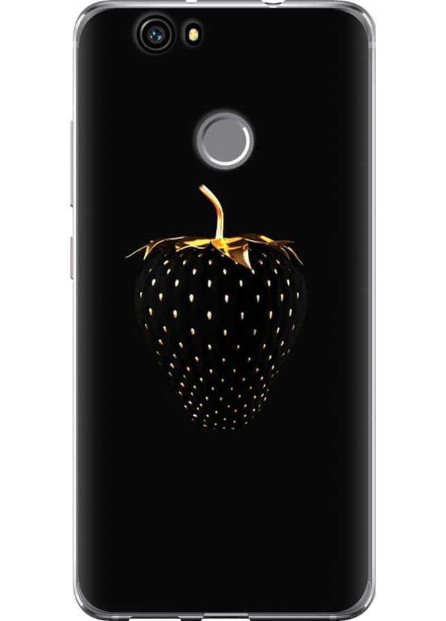 2D пластиковый чехол 'Черная клубника' для Endorphone Huawei Nova (257906198)