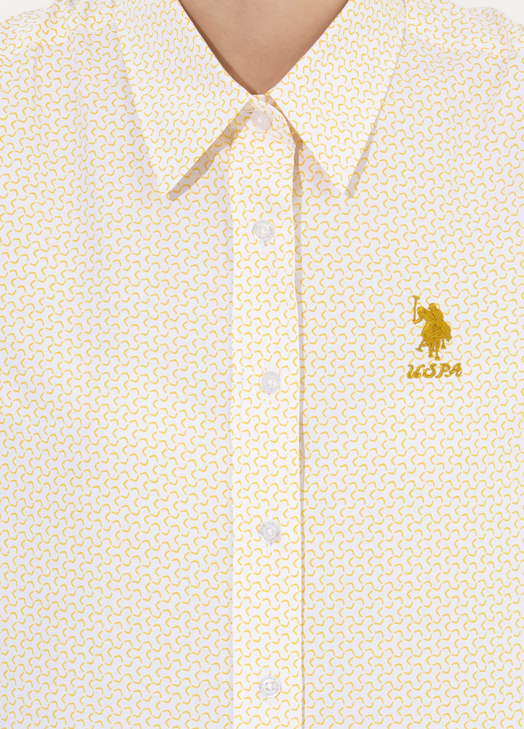 Желтая рубашка U.S. Polo Assn.