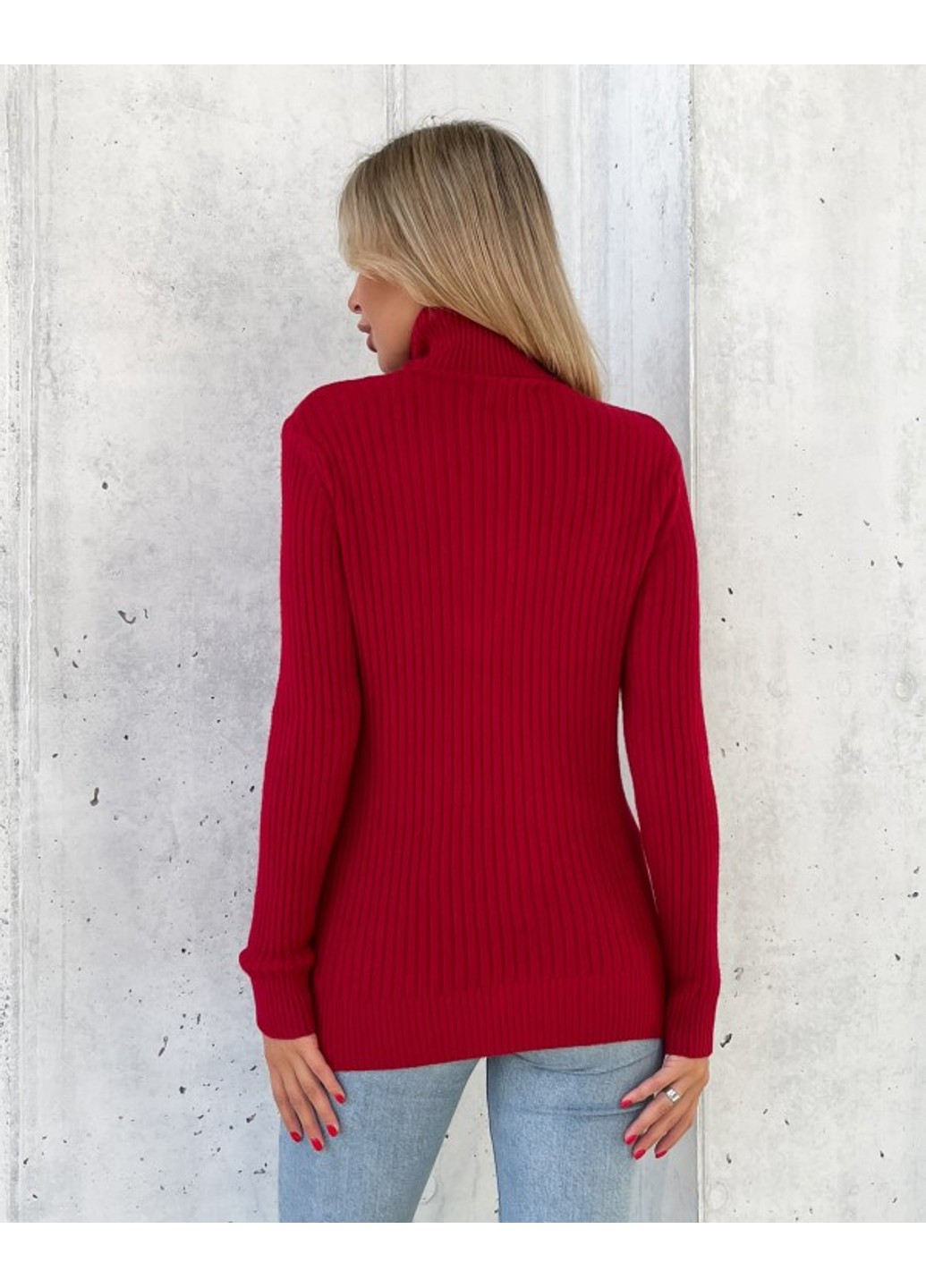 Красный свитера wn20-575 красный ISSA PLUS