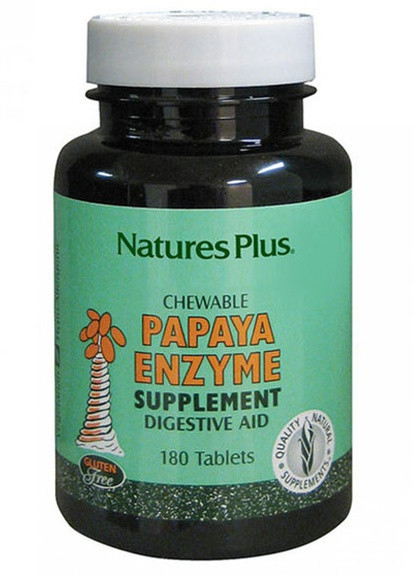 Nature's Plus Papaya Enzyme 180 Tabs Natures Plus (256724380)
