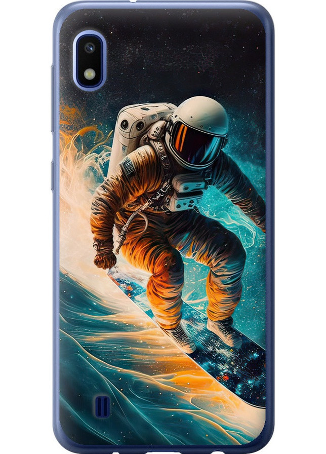 Силіконовий чохол 'Сноубордист' для Endorphone Samsung Galaxy A10 2019 A105F (258093063)