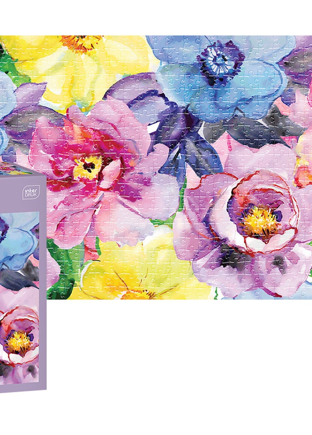 Пазлы трехслойные Flowers 2 (500 шт.) Interdruk (257399734)