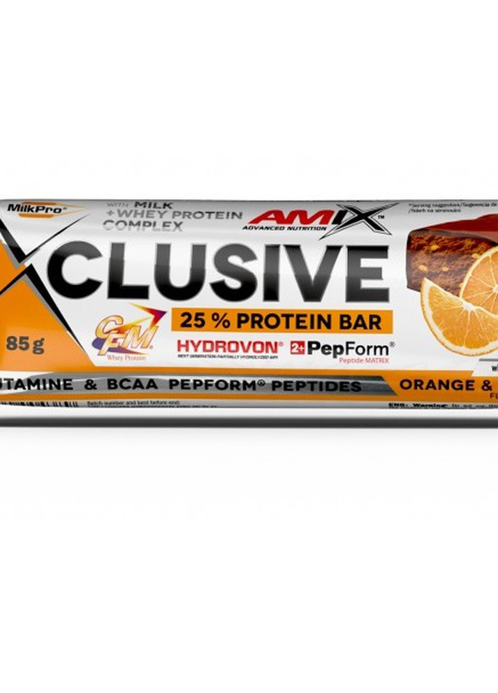 Exclusive Protein Bar 85 g Orange Chocolate Amix Nutrition (258886087)