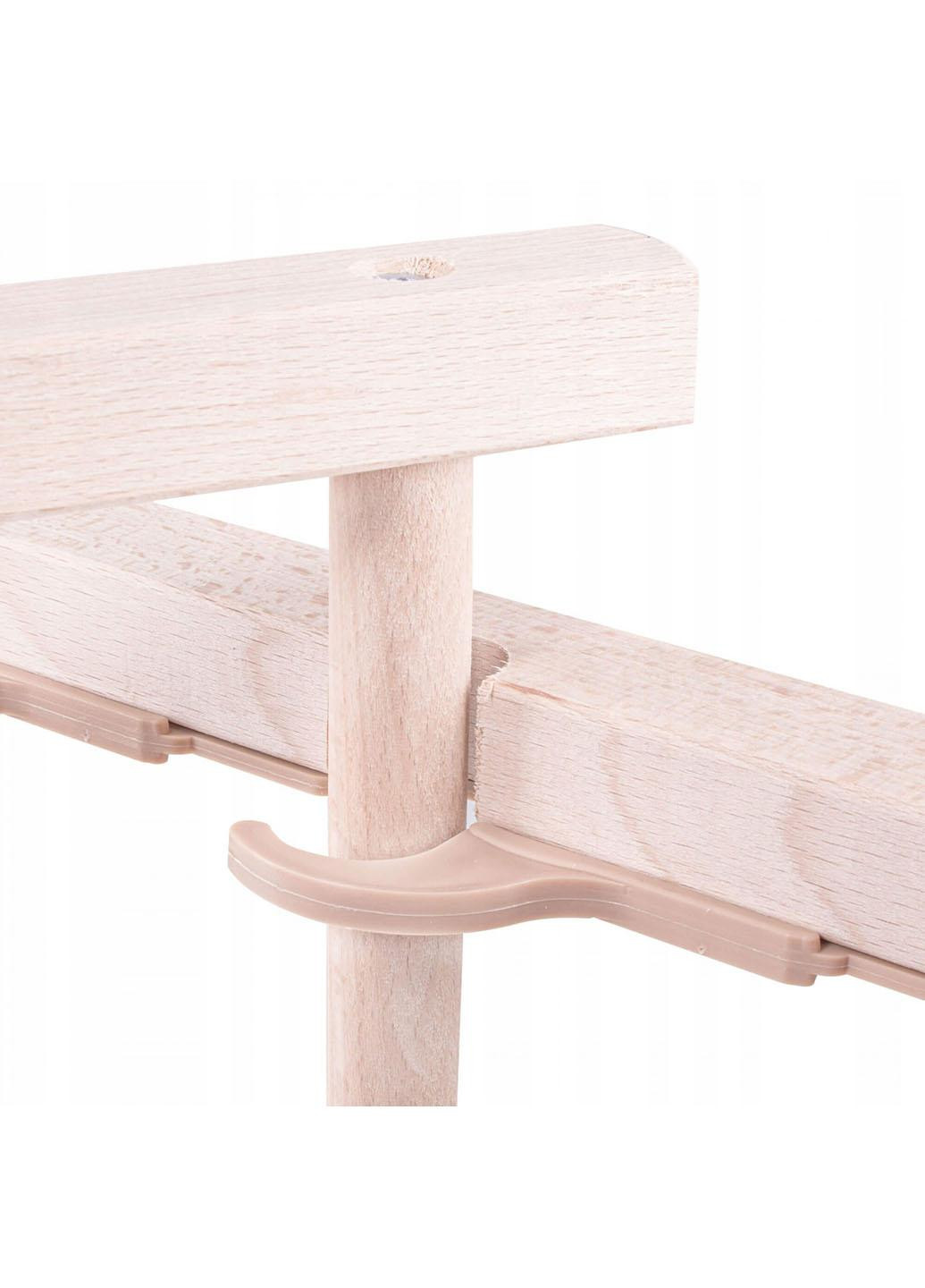 Шезлонг (кресло-лежак) деревянный для пляжа, террасы и сада DC0001 WHRD Springos (258354733)