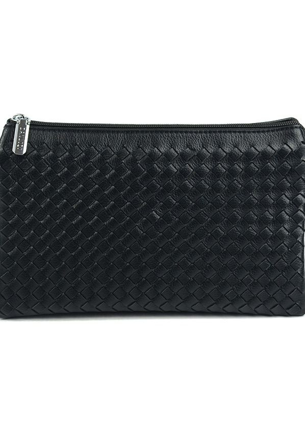 Плетеная женская маленькая сумка клатч через плечо, классический дамский клатч сумочка на молнии No Brand (266701146)