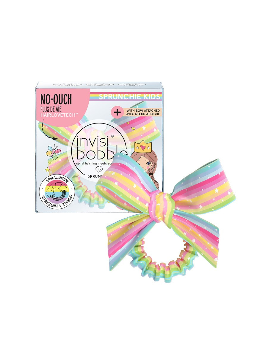 Резинка-браслет для волосся Sprunchie Kids Let's Chease Rainbows Invisibobble (268218681)