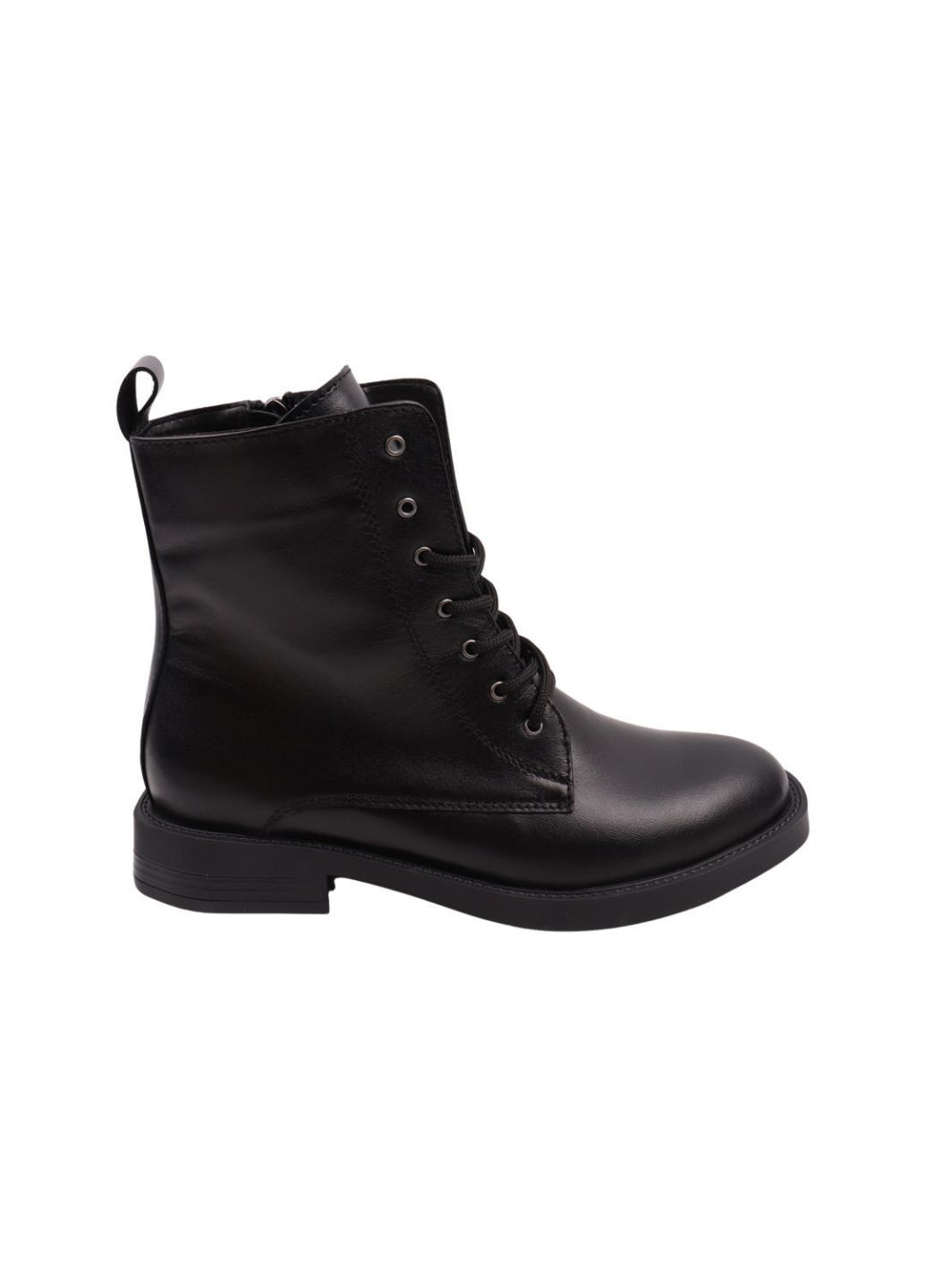 ботинки женские черные натуральная кожа SAVIO