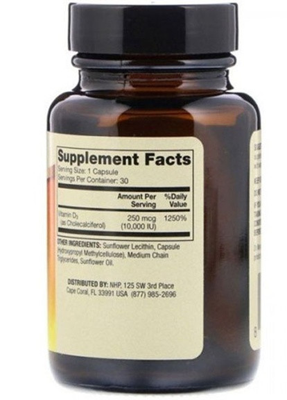 Liposomal Vitamin D3 10000 IU 90 Caps Dr. Mercola (256720789)