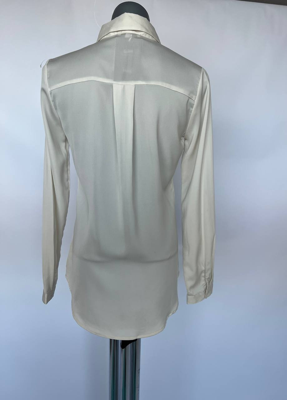 Белая демисезонная блуза LH