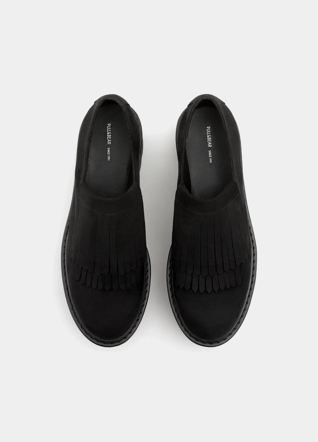 Pull & Bear Туфли,черный, черный з, испания — (277159675)