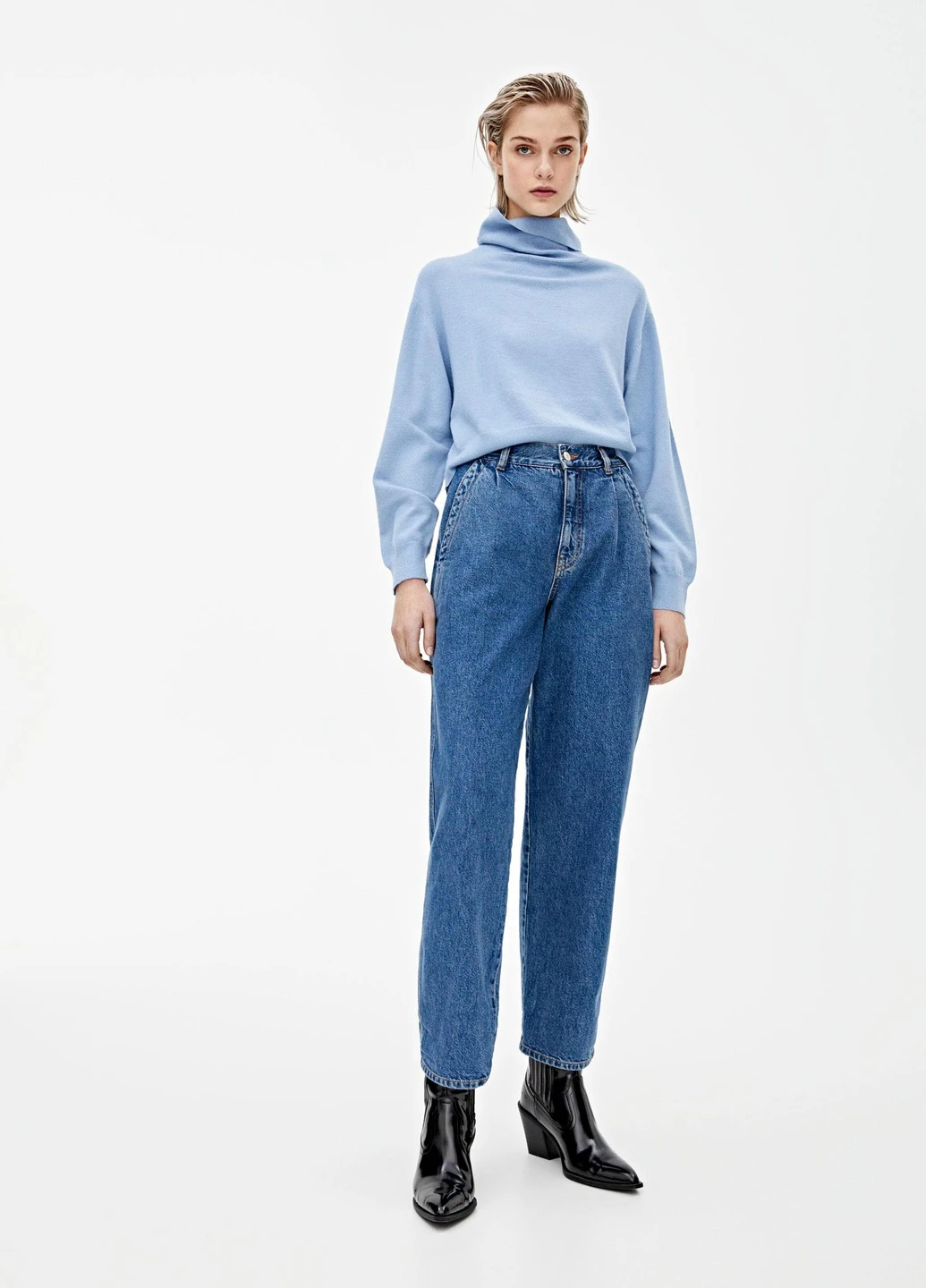 Гольф,блакитний, Pull & Bear (257386743)