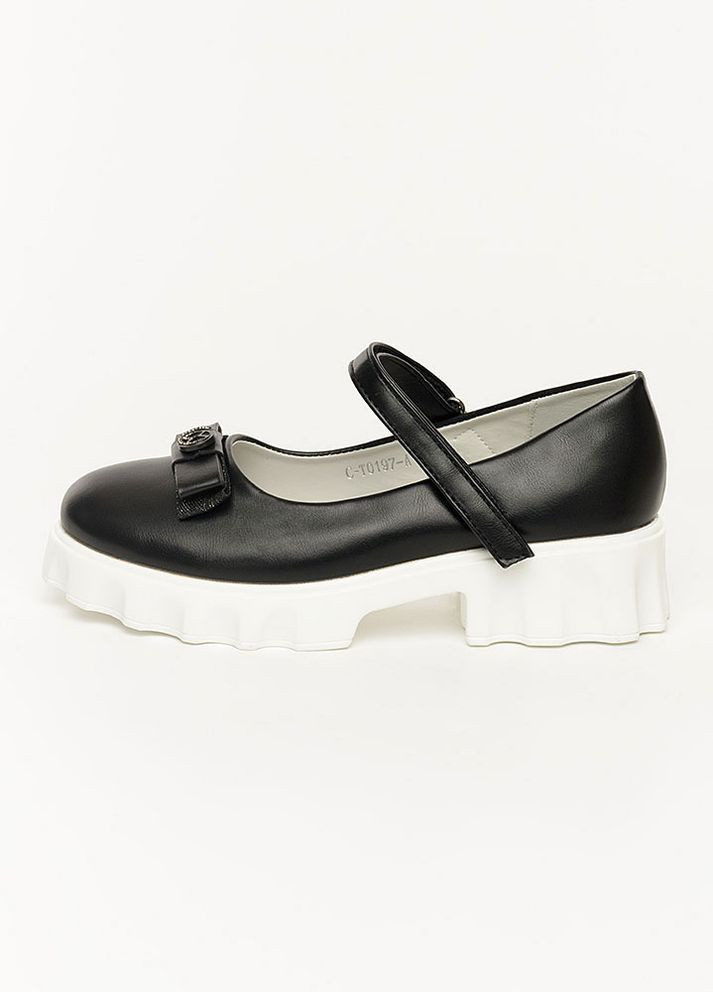 Черные туфли для девочки цвет черный цб-00225744 Tom.M